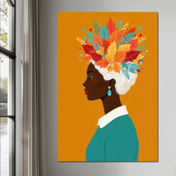 Crowned by Nature - TooplesArt - NicheCanvas