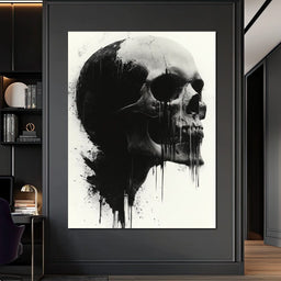 Morality's Black Veil - David Drake - NicheCanvas