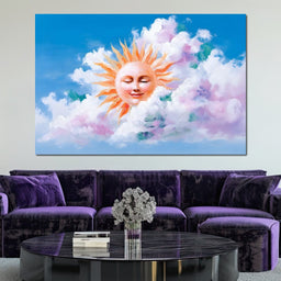 Sunlit Dreams Sky - NicheCanvas