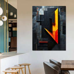 Colorful Modern Art 040 - Johanjjf - NicheCanvas