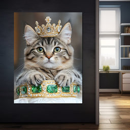 Regal Feline - NicheCanvas