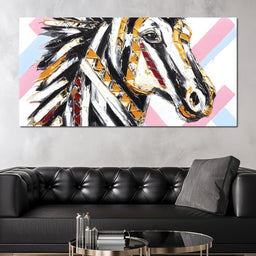 Energetic Equine Vibrance - Alicia Smith - NicheCanvas