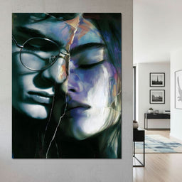 Fractured Souls Tangled Hearts - NicheCanvas