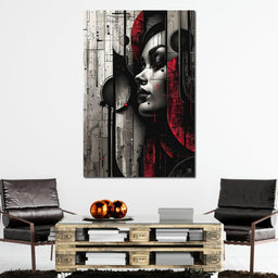 Shadowed Elegance Unveiled - NicheCanvas