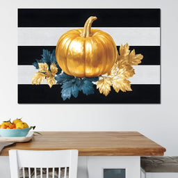 Golden Pumpkin Luxe Harvest - NicheCanvas