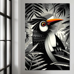 Tropical Trance Toucan - NicheCanvas