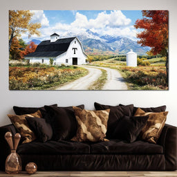Pathway to Country Bliss - NicheCanvas