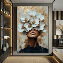 Golden Blossoms Enchantment - Cole Williams - NicheCanvas