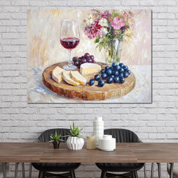 Rustic Vineyard Delight - NicheCanvas