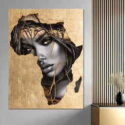 Golden Legacy of the Savannah Soul - NicheCanvas