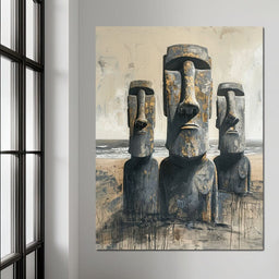 Guardians of the Pacific Shores - NicheCanvas