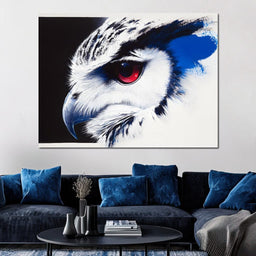 Majestic Owl Visionary Glimpse - NicheCanvas