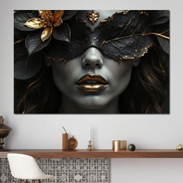 Noir Botanica - Johanjjf - NicheCanvas