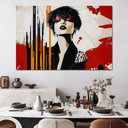 Fierce Visionary Portrait - NicheCanvas