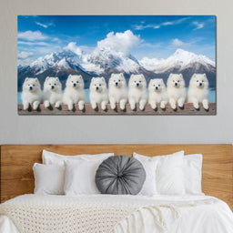 Alpine Pups Dreamy Escape - NicheCanvas