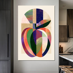 Geometric Harvest Of Orchard Geometry - NicheCanvas