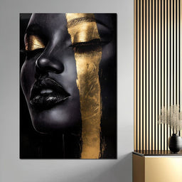 Golden Elegance Unveiled - NicheCanvas