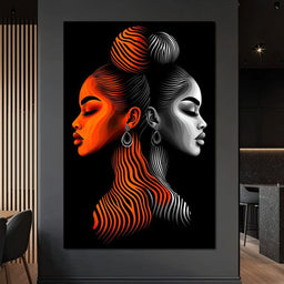 Black & Bold - TooplesArt - NicheCanvas