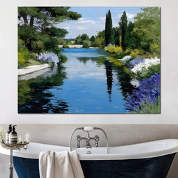 Cypress River Garden Light - NicheCanvas