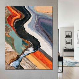 Where Tectonic Currents Collide - NicheCanvas