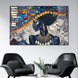 Starry Night Silhouette - Sakeem Gibbs - NicheCanvas