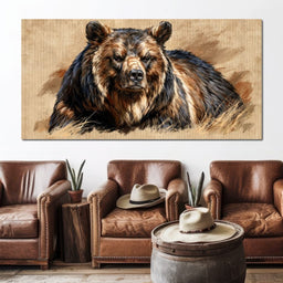 Guardian of the Wild Highlands - NicheCanvas