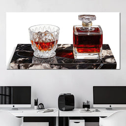 Refined Spirits Elegance - NicheCanvas