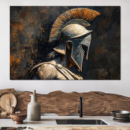 Athenian Warrior - NicheCanvas