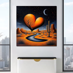 Heart of the Desert - TooplesArt - NicheCanvas