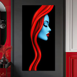 Blueblood Siren - TooplesArt - NicheCanvas