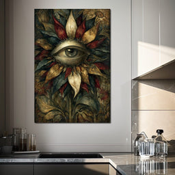Watchful Petals Of Eternity - NicheCanvas