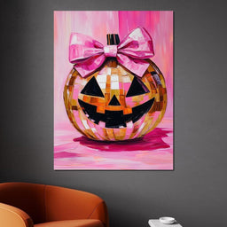 Disco Pumpkin - NicheCanvas