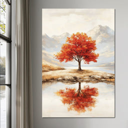 Reflections of Autumn - NicheCanvas