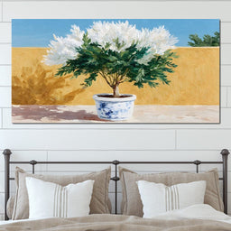 White Chrysanthemum - NicheCanvas