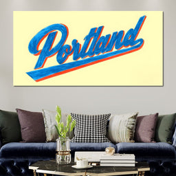Portland Retro Vibes - NicheCanvas