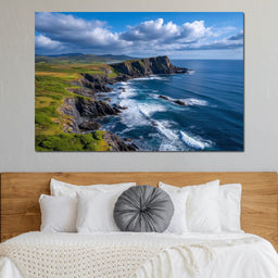 Atlantic Cliffs Wild Coastline - NicheCanvas