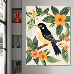 Birdsong Among Blossoms - NicheCanvas