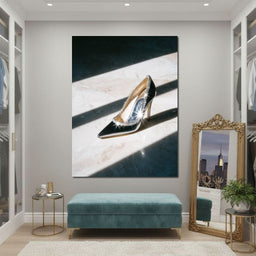 Silver Stiletto Radiant Noon - NicheCanvas