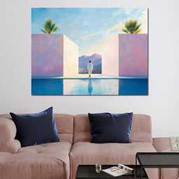 Journey Through Pastel Horizons - NicheCanvas