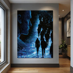 The Collective Walk of Digital Ghosts - NicheCanvas