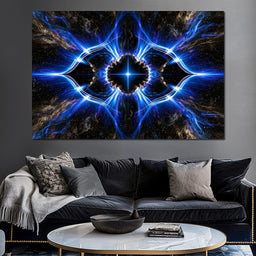 Radiance of the Distant Cosmic Eye - NicheCanvas