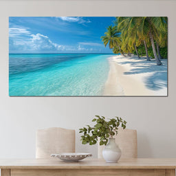 Tropical Shoreline Dreams - NicheCanvas