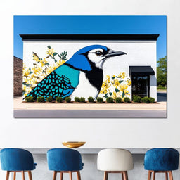 Street Art - Bluebird Dreams - NicheCanvas