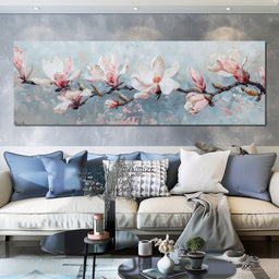 Blossoming Serenity Branches - NicheCanvas