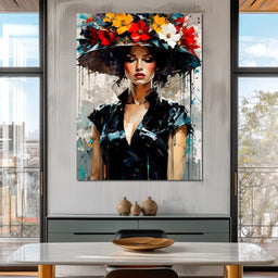 Female Portrait 0039 - Vizahn Burger - NicheCanvas