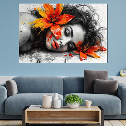 Flower Poise - Johanjjf - NicheCanvas