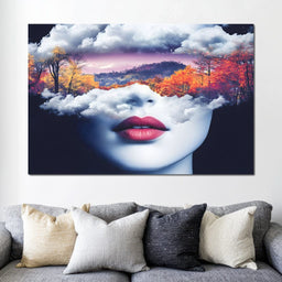 Dreamscape of Autumn Skies - NicheCanvas