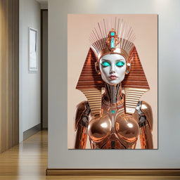 Cyber Cleopatra - TooplesArt - NicheCanvas