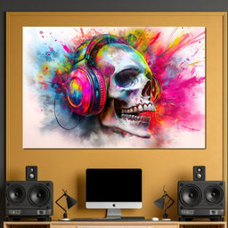 Harmony of Colors and Sound - NicheCanvas