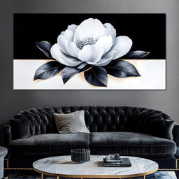 Petals of Tranquil Grace - NicheCanvas